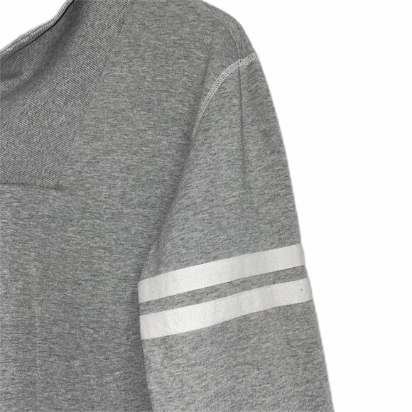 Bar III Grey Heather Pull Over Sweatshirt - Picture 3 of 7